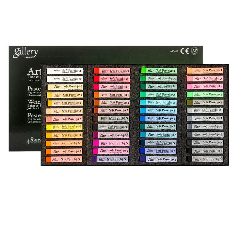 盟友素描画棒手绘专业工具色粉笔