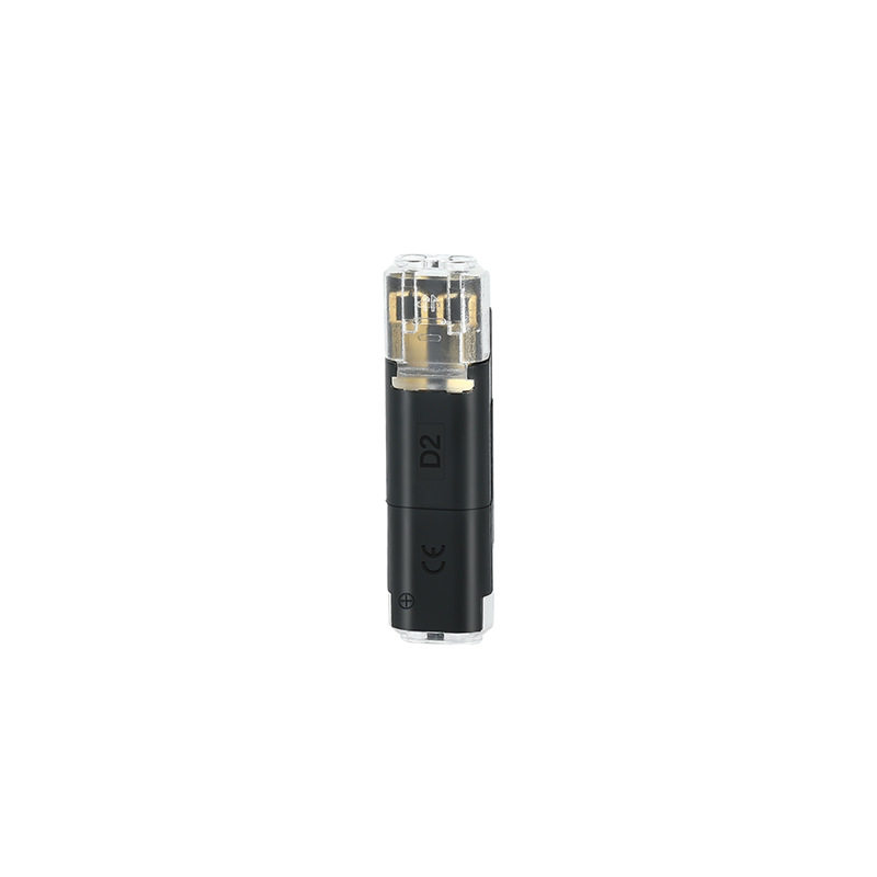 鲁匠师LED免剥线免焊接快速接线器双线互插可拔型连接器导线D2/T2