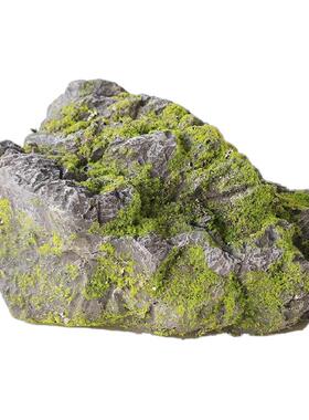 仿真苔藓pu泡沫石头造景防水景观