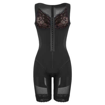 免穿文胸体雕塑身衣女重压收腰腹