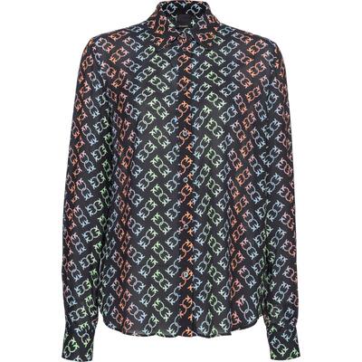 PINKO女士徽标渐变衬衫104011A23B