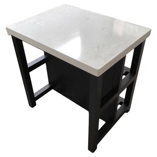 开放式厨房小中岛台单独料理台置物柜可移动餐边柜备餐桌一体收纳