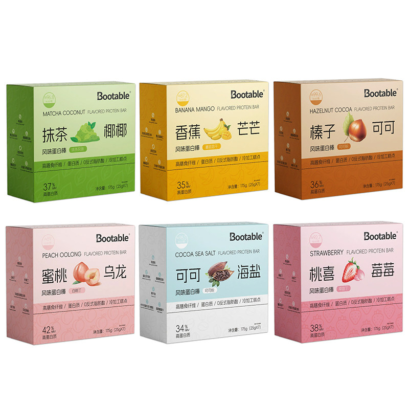 bootable风味蛋白棒充能饼干