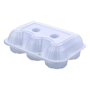 一次性加厚透明塑料耐高温烧麦包子打包盒卡通包汤包小笼包包装盒