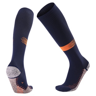 高端防滑足球袜全脚底进口防滑纱抗起球高筒运动袜篮球羽毛球男女