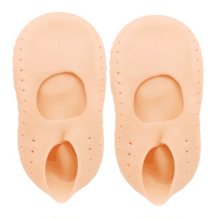 硅胶护足套足跟防裂袜后脚跟干裂护脚后跟保护套男女护脚套沙滩袜