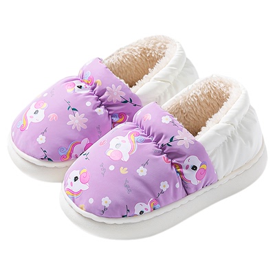 猪爸爸秋冬小动物系列儿童棉鞋