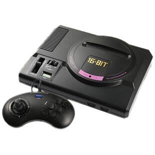 16位SEGA世嘉游戏机黑卡游戏机双人电视游戏机 高清4k