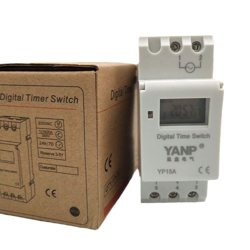 微电脑时控开关 THC15A  YP15A计时 器 时控开关 智能定时器