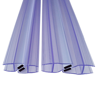 淋浴房磁吸条浴室平开玻璃门大缝隙小间距密封磁条卫浴门挡水胶条