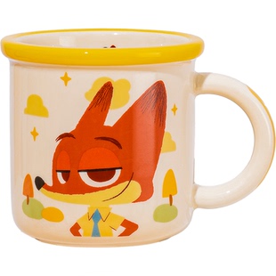 疯狂动物城周边朱迪尼克儿童生日礼物男女孩生陶瓷餐具礼品情人节