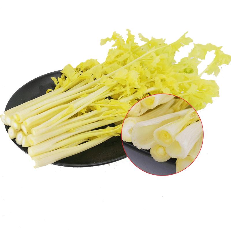 馬家溝芹菜青島特產(chǎn)平度有機(jī)新鮮蔬菜2斤裝水晶芯玻璃脆芹菜芯