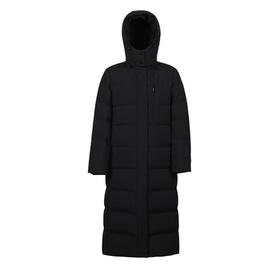 东北长款过膝95白鸭绒巨厚羽绒服