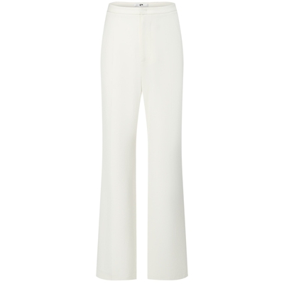 commemoi吕燕直筒裤白色长裤