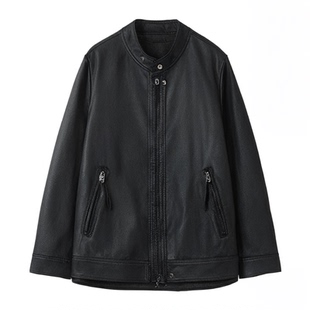 新款2025秋冬装加夹棉皮衣外套女短款韩版显瘦立领机车皮夹克上衣