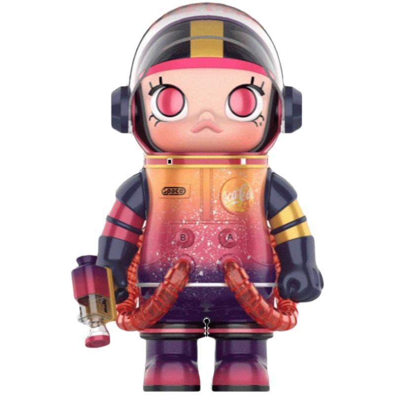 泡泡玛特MOLLY可口可乐星河漫步
