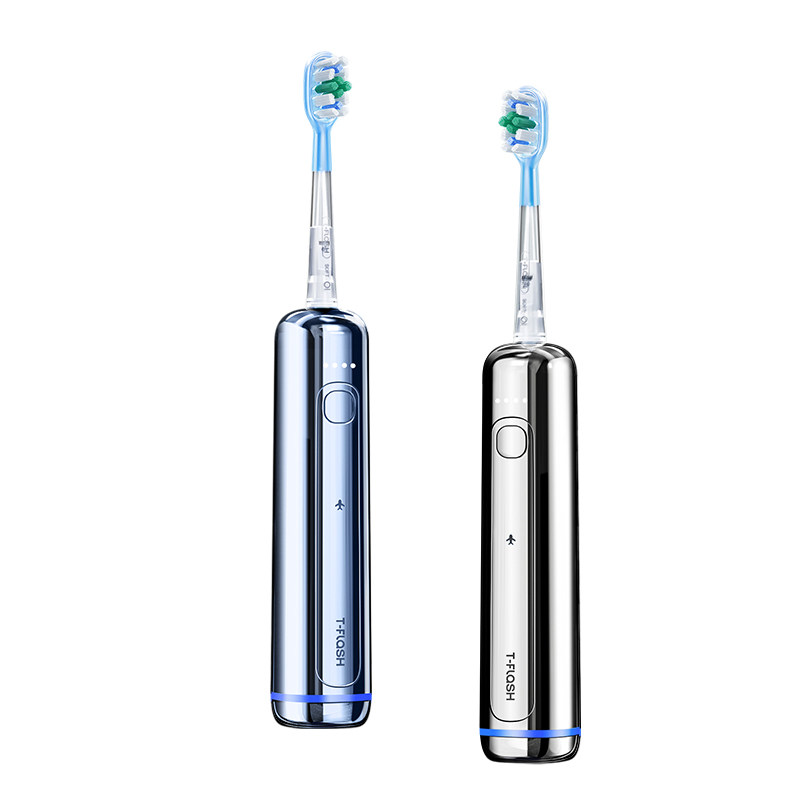 同诗/艾齐电镀扫振电动牙刷成人全自动情侣套装男女款礼盒礼物U2