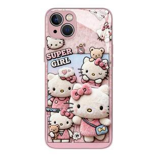 适用于IQOONeo11手机壳vivoiqooNeo10pro毛绒三丽鸥HelloKitty9s新款玻璃8秋冬7卡通可爱6SE女孩5/3/NEO/pro+