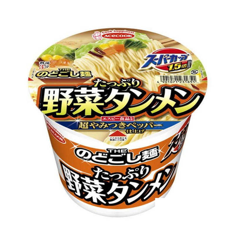 日本进口豚骨猪肉泡菜拉面方便面