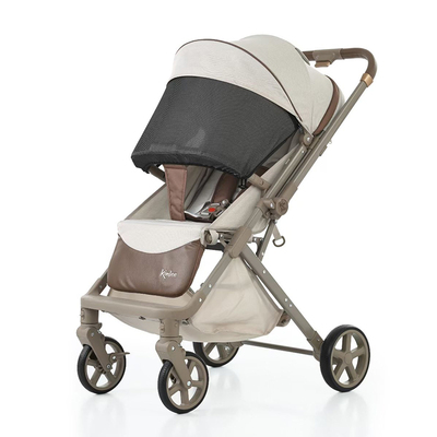 凯利婴儿推车可坐躺双向一键折叠