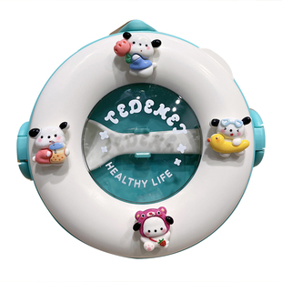 可爱卡通餐盘儿童宝宝辅食盒家用吃饭工具小学生饭堂便携外带饭盒