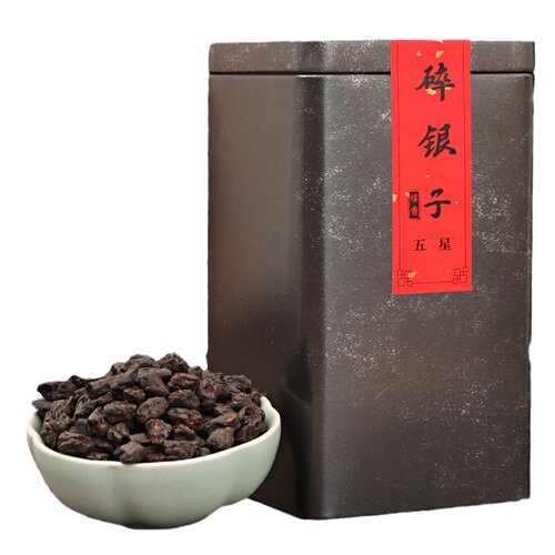 云南糯香茶化石五星普洱碎银子 糯米香普洱茶熟茶散茶老茶头熟茶