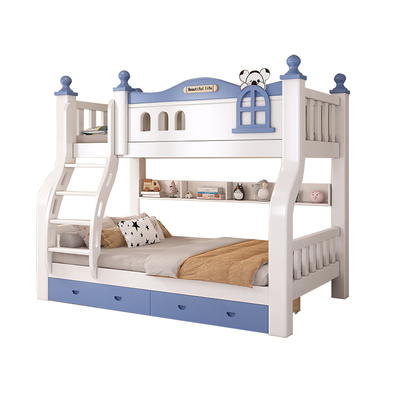 实木上下床双层子母床