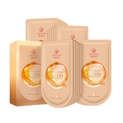 御泥坊人参面膜补水保湿紧致抗皱