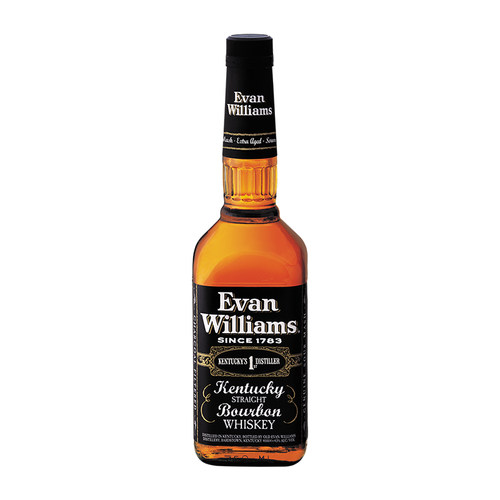 爱威廉斯 黑标波本谷物威士忌750ml美国进口洋酒 Evan Williams