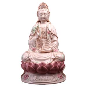 戴玉堂陶瓷南海观音佛像供奉摆件