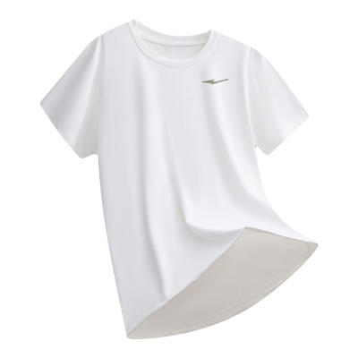 男冰丝短袖速干衣鸿星尔克