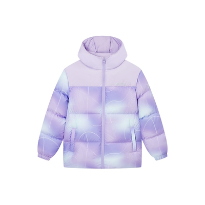 特步童装儿童保暖羽绒服女童秋冬季新款加厚休闲男童学生上衣外套