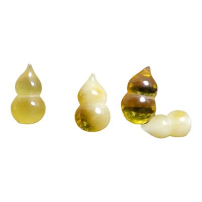 心佑蜜蜡葫芦吊坠配饰背云项链