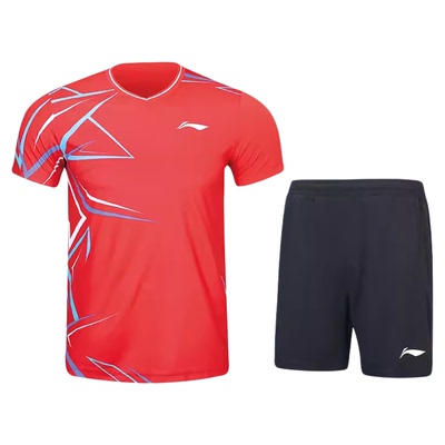 速干羽毛球服李宁套装