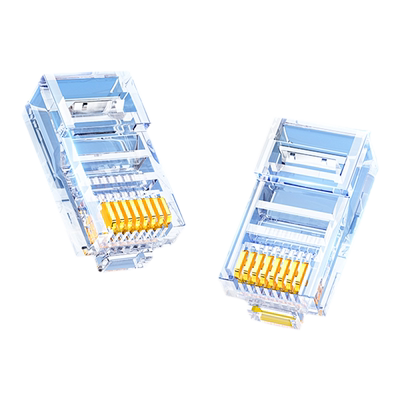 山泽千兆网线水晶头工程级