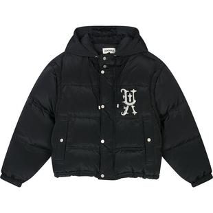 UOOYAA/乌丫经典可拆卸袖两穿式短款羽绒服