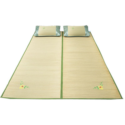 双人床夏季学生宿舍传统草席