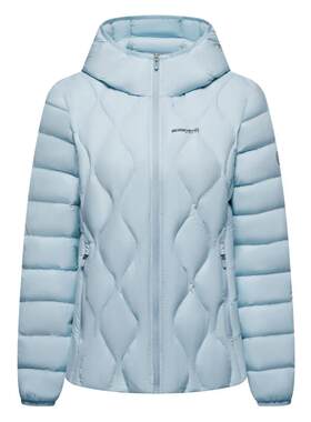 波司登连帽简约轻薄羽绒服