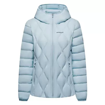 波司登连帽简约轻薄羽绒服