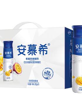 安慕希芒果百香果酸奶230g*10