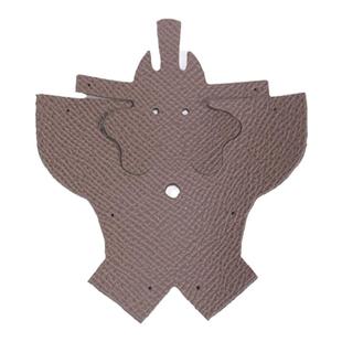 大象材料包粉红小象挂件半成品皮件DIY手工皮具法国山羊皮料WT844