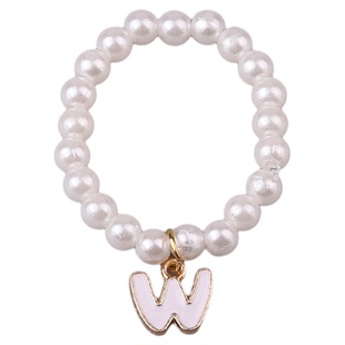 拉布布心底密码项链字母珍珠配饰迷你版labubu4.0mini四代着替