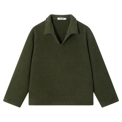 CLIMAX VISION北极摇粒绒加厚保暖polo卫衣外套/休闲直筒长裤卫裤