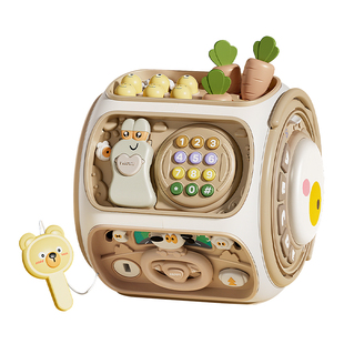 九面手拍鼓早教百宝箱六面0到1岁6个月婴幼儿童宝宝益智忙碌玩具