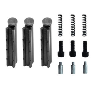 套丝机卡爪尖虎王牌电动套丝机配件大全套丝机夹爪子三爪牙压抓齿