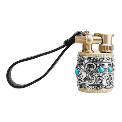 首领煤油打火机复古砂轮浮雕高档