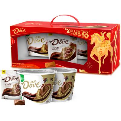 德芙金马送福牛奶巧克力新春礼盒