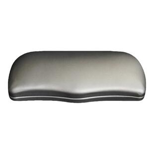 高级时尚银色光面磨砂铝合金太阳镜墨镜眼镜盒抗压超轻近视眼镜包