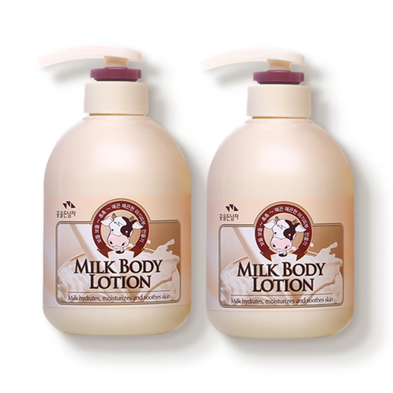 韩国SOMANG/所望牛奶身体乳保湿滋润秋冬女润肤乳500ml*2