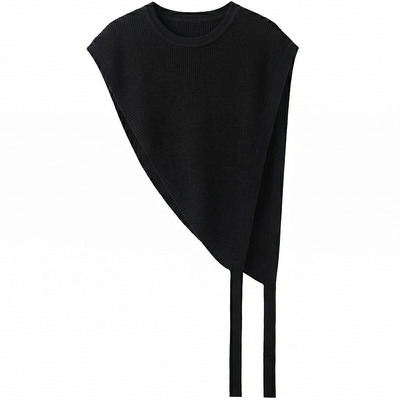 三角针织衬衫披肩外搭女2025新款